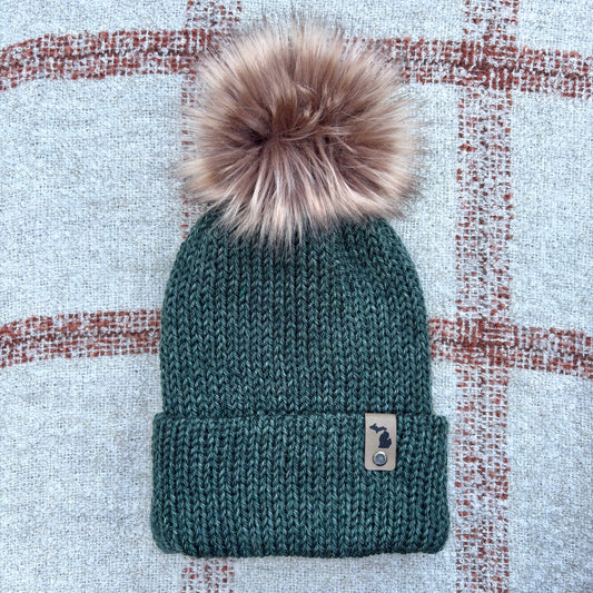 The Twisted Beanie - Forest