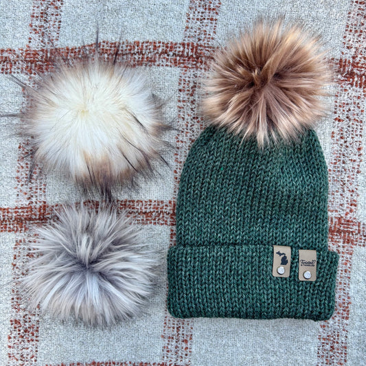 The Twisted Beanie - Forest