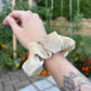Champaign Velour Scrunchie
