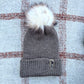 The Twisted Beanie - Taupe