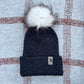 The Twisted Beanie - Black