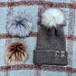 The Twisted Beanie - Taupe
