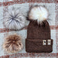 The Twisted Beanie - Cocoa