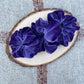 Purple Velour Scrunchie
