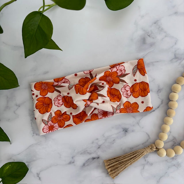 Fall Floral Headband