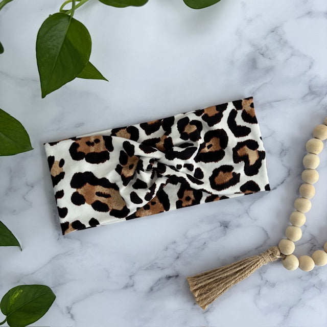 Classic Leopard Print Headband