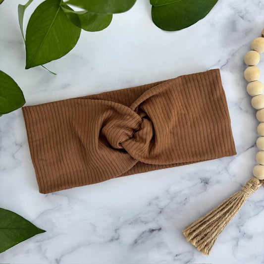 Ribbed Copper Headband