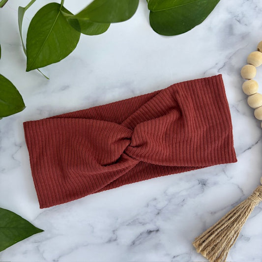 Ribbed Brick Headband