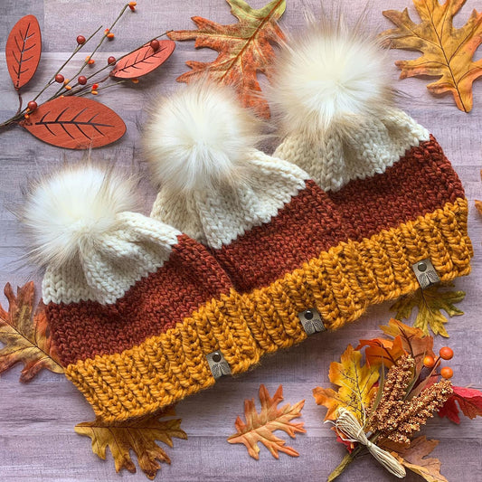 Candy Corn Beanie