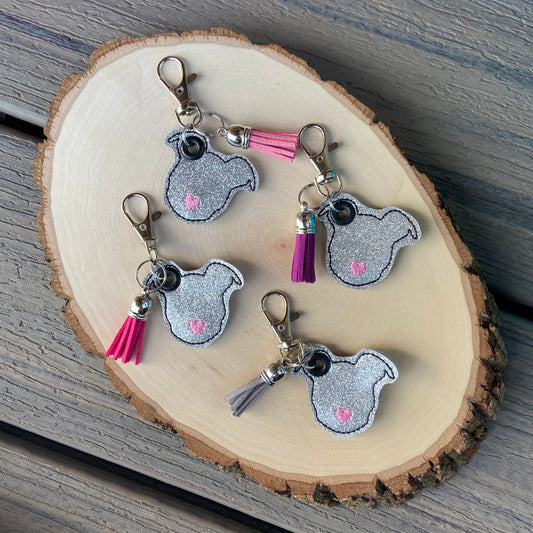 Pit Bull Keychain