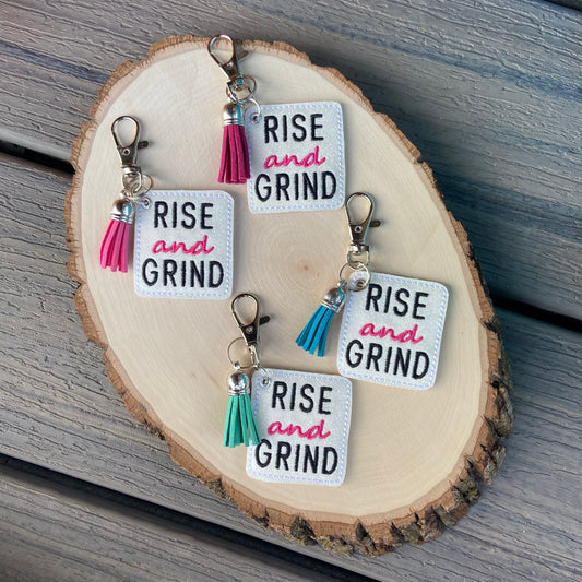 Rise and Grind Keychain